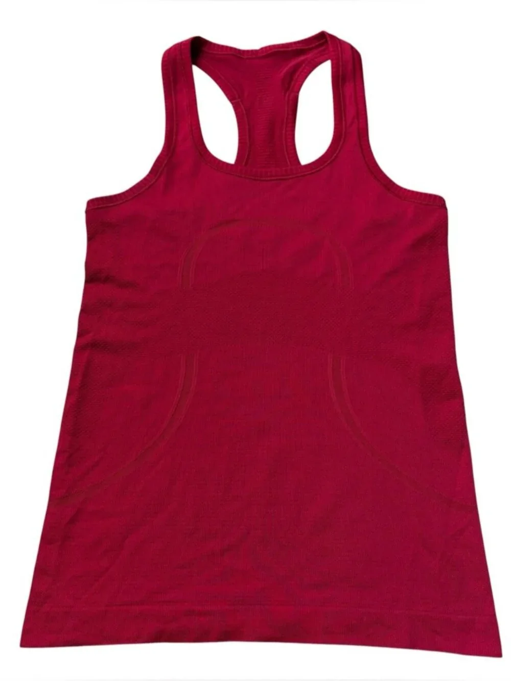Lululemon Red Swiftly Tank Top Size 4